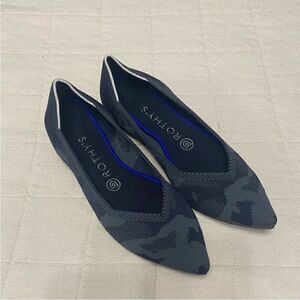 Rothy's The Point Flats Camouflage Women Size 7.5